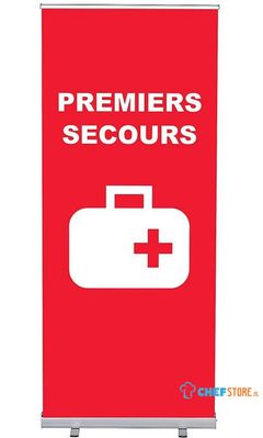 Syna Roll-Banner Budget 85 Complete Set EHBO Frans - RBB085LSFI569