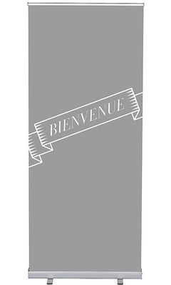Syna Roll-Banner Budget 85 Complete Set Welkom Grijs Frans - RBB085LSFI570