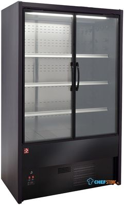 Diamond Gekoeld Wandmeubel Zwenkdeuren ZWART - DS15/B5-P9P 1