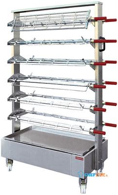 Diamond Wagen met struktuur voor 12 spitten te plaatsen | CPB-CM 1