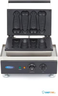 Maxima Wafelijzer - 4 Stuks - Penis - 09374205