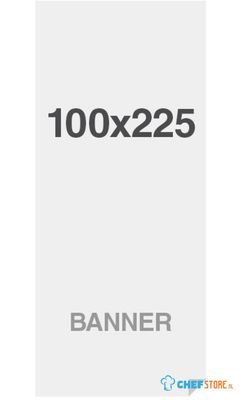 Syna Symbio Banner 510g/m2 Mat Oppervlak 100 X 225 cm - LSF100X225M510