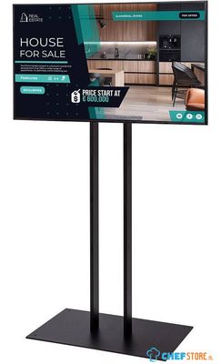 Syna Digitale Etalage Display met 50" QRM Scherm - DISHOP50ESF