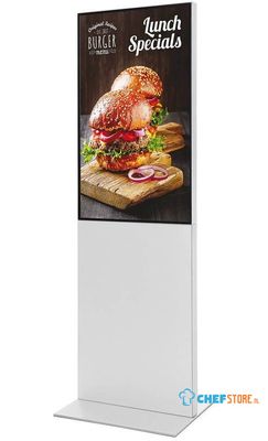 Syna Digitale Smart Line Totem Wit met 43" Samsung Scherm - DITTOTEM43C9003ESF