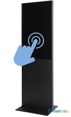 Syna Digitale Smart Line Totem met 43" Samsung Scherm en Touchscreen Zwart - DITTOTEM43ESFT