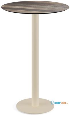 Urban Statafel Zand Frame + Tropical Wood HPL 70 cm - Essentials 130061270 1