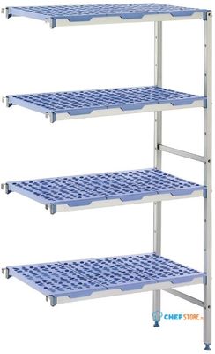 Tournus hoekrek 4 schappen 40x105cm | GM608