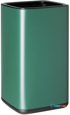 Bolero Vierkante Afvalbak Groen 10Ltr - HX262