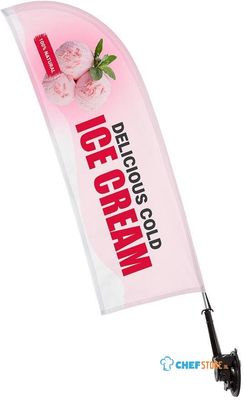 Syna Raamvlag Wind Print Dubbelzijdig - WINFLAGW-GDS