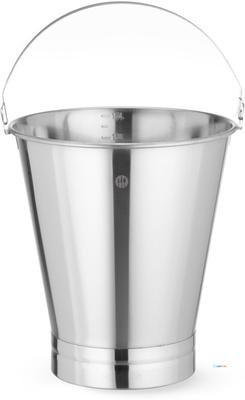 Hendi Emmer met versterkte voet 15L | RVS | 516720 1