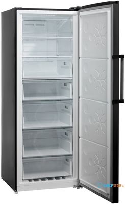 Diepvrieskast Premium Collection - 424 L - 5 laden + 2 vakken - SFS380BS - A++ - zwart - Scancool 1