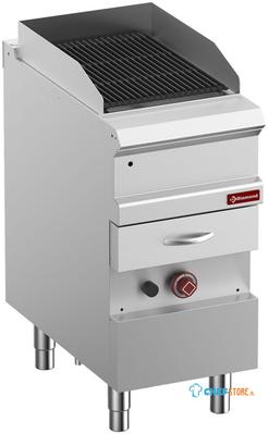 Gas Stoomgrill - Module 1/2 - Rooster In Gietijzer "dubbelzijdig" - Diamond G7/GVQA4-N 1