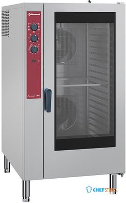 Elektrische Convectie Oven - 20x GN 2/1 - 40x GN 1/1 - Automatische Luchtbevochtiger - Diamond CFE202/N 1
