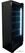 Combisteel 7086.0005 Budget KOELKAST GLASDEUR 450L ZWART 7