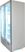 Display koelkast | 2 glasdeuren | 1000 L | zilver | Combisteel | 7455.2200 7