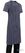 Whites halterschort blauw-wit gestreept extra lang | A662