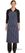 Chef Works Premium geweven schort blauw-wit gestreept | B249 2