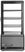 Gekoelde display kast | Zwart | 78L-97cm(h) l anti-condens | Arktic 233658