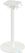 Urban Terrastafel Wit Frame + Moonstone HPL 70 cm - Essentials 130021370 3