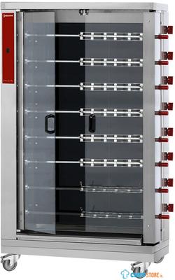 Kippenspit | Elektrisch | 48 kippen | 400V | Chicken Line Plus | RVE/8C-CM | Diamond 1