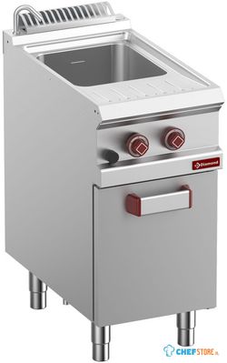 Pastakoker Op Gas - 1 Kuip 26 Liter (zonder Manden) - Op Kast - Diamond G7/CPA4-N 1