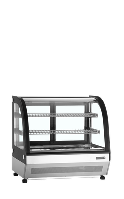 TEFCOLD Vitrine, Tafelmodel, voor Geweldige Productpresentatie - LCT750C/BLACK