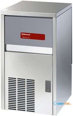 Volle Ijsblokjesmachine 29Kg+Reserve Lucht | Diamond | ICE30A-R2