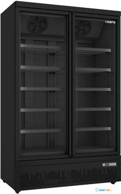 SARO Vrieskast met Glasdeuren Model GTK 930 PRO