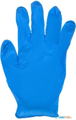 Nitril handschoenen | blauw | poedervrij | maat M | Y478-M