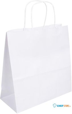 Fiesta Compostable HY761 Fiesta Recyclebare Witte Papieren Tassen met Gedraaid Handvat Klein (250 stuks)