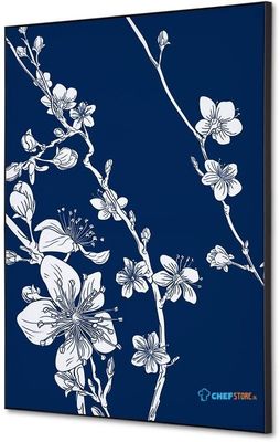 Syna Wanddecoratie Textiel SET A2 Japanse Bloesem Blauw - TFR22WA2-SET-I8