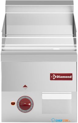 Elektrische Braadplaat Met Vlakke Plaat "chroom" -Top- - Diamond E60/PLCD3T-N 1