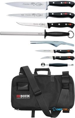 Dick 8-delige messenset met foedraal | DL386