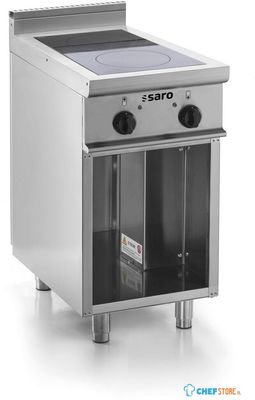 SARO Keramisch Fornuis met Open Onderstel Model E7/CVE2BA 1