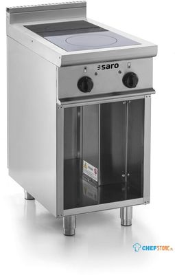 SARO Inductie Fornuis met Open Onderstel Model E7/CUI2BAL