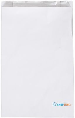 Fiesta Compostable Fiesta Recycleerbare met Folie Beklede Papieren Zak - 305x180x60mm (Pak 500) - HY774