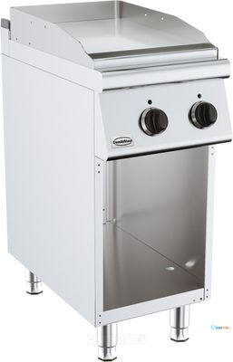 Combisteel Base 700 Bakplaat Elek. Chroom | 7178.0485 1