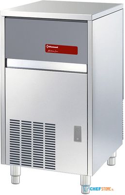 Diamond 47 kg / 24u | Volle ijsblokjes | Luchtgekoeld | RVS uitvoering | Volle ijsblokjesmachine