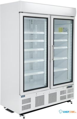 Polar | Display vriezer | lichtkoof | 920 liter | 2 deuren | GH507