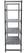 Cambro stelling 183cm hoog 4 schappen - 61cm diep 4