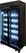 CombiSteel KOELKAST 2 GLASDEUREN ZWART - 7455.3150 6