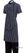 Whites halterschort blauw-wit gestreept met zak | A535 4