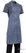 Whites waterdicht schort blauw-wit gestreept | A580