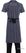 Whites halterschort blauw-wit gestreept extra lang | A662 6