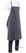 Chef Works Premium geweven schort zwart-wit gestreept | B248
