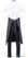 Chef Works Premium geweven schort zwart-wit gestreept | B248 6