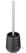 Jantex Toiletborstel en Houder Zwart - HT481