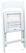 Opklapstoel Bruiloften - Wit/Wit - VEBA 50220 5