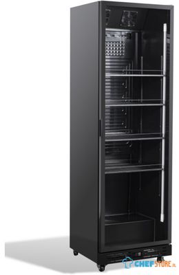 Combisteel 7455.1916 KOELKAST 1 GLASDEUR ZW