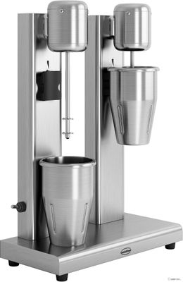 Milkshaker Dubbel, 2x 1 liter | CombiSteel 7518.0105 1
